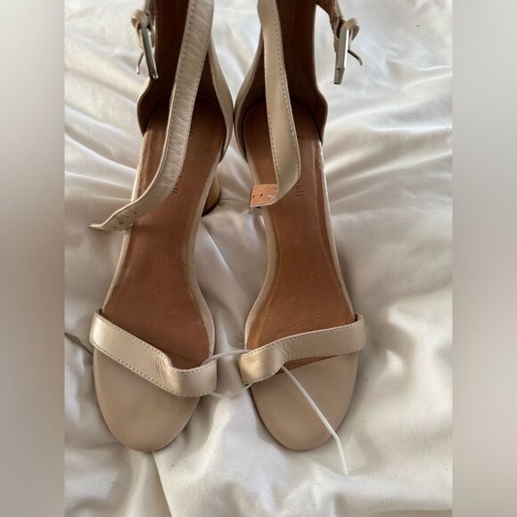 Anthropologie Jeffery Campbell Striped Heels 8 - Picture 5 of 5